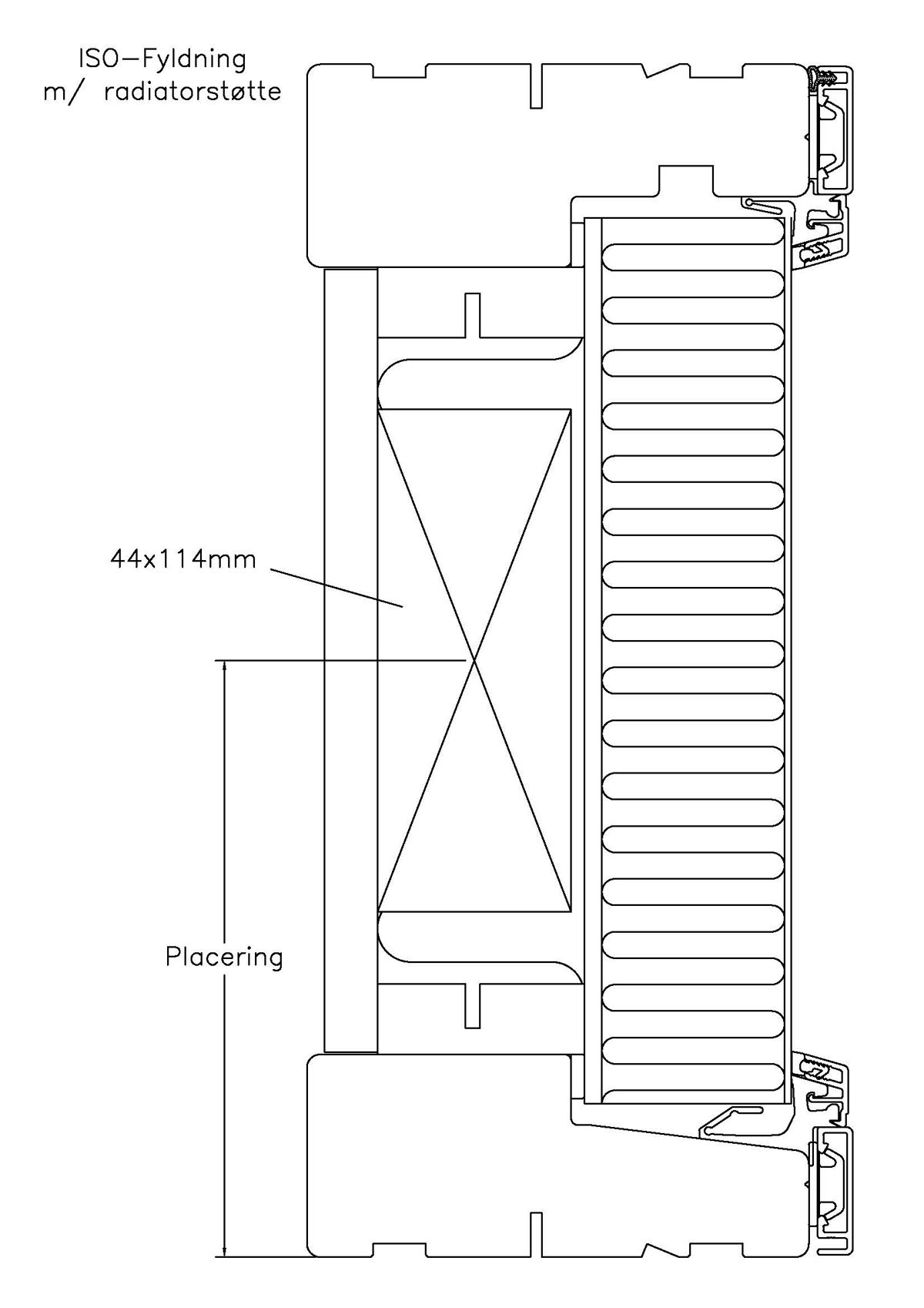 TA3L ISO Og Radiatorstøtte